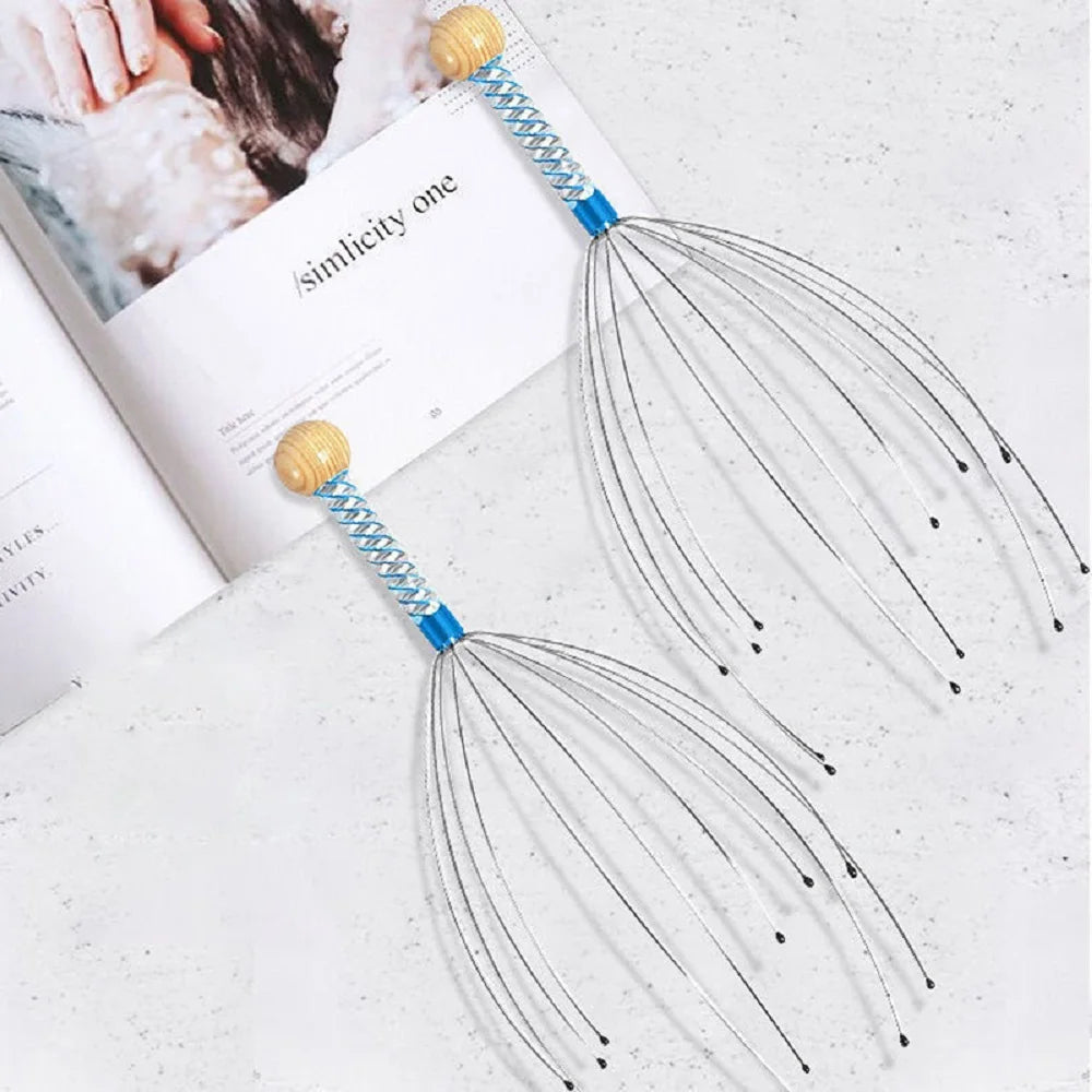ZenScalp Octopus Massager – Relaxing Head & Scalp Therapy Tool  Instant relaxation in seconds. Light, soothing, and satisfying.