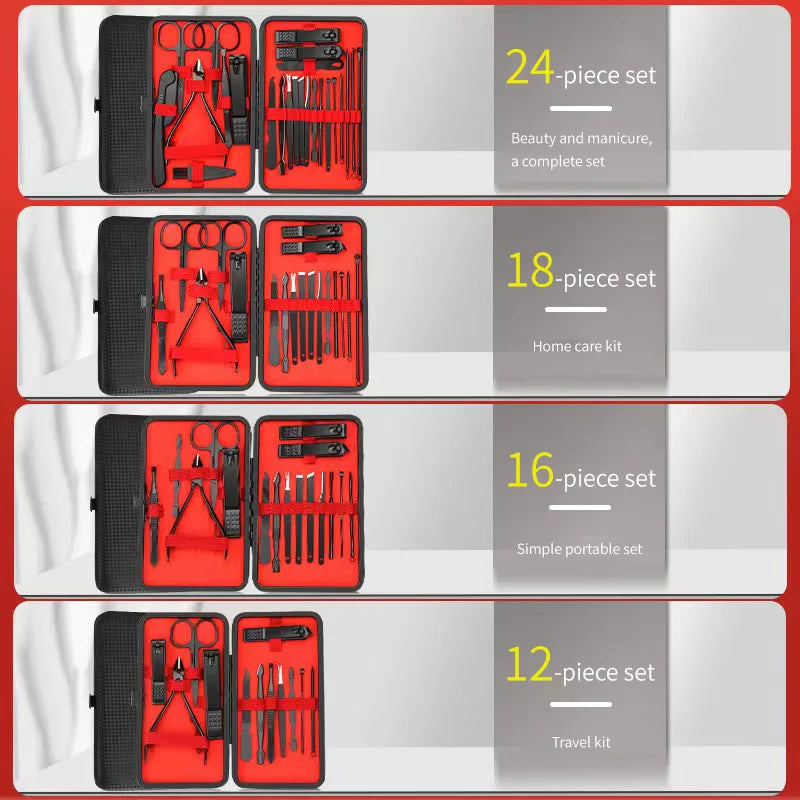 ProCare Nail Clipper Set – Complete Manicure & Pedicure Kit  All-in-one grooming tools for clean, precise, and effortless care.