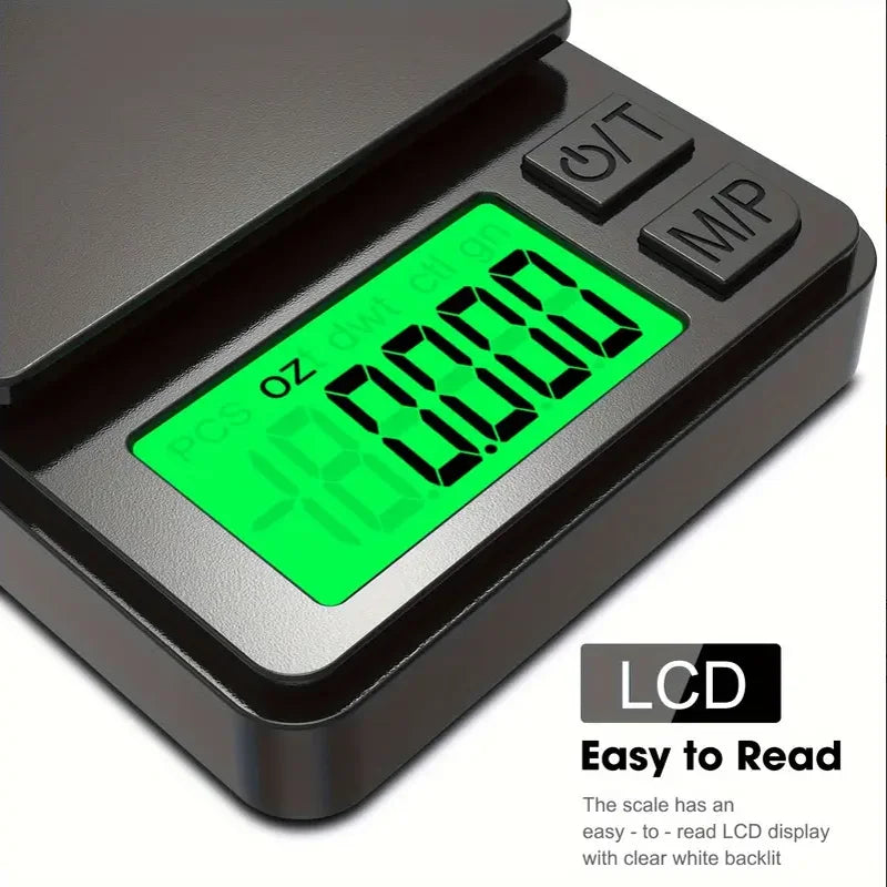 PrecisionPro Pocket Scale – 1000g x 0.1g Digital Scale  Accurate. Portable. Built for precision.