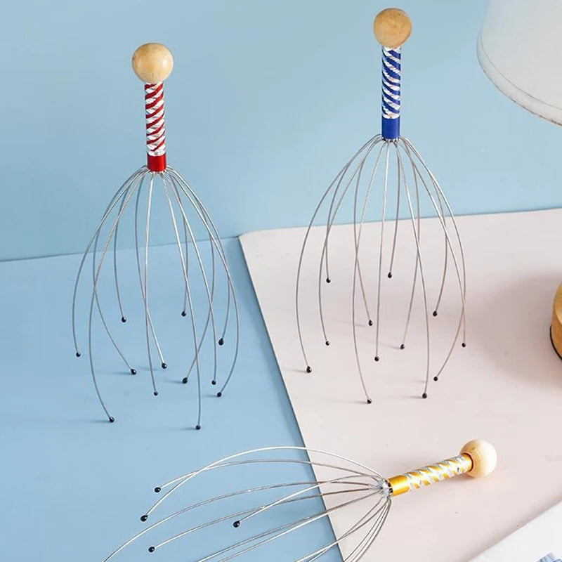 ZenScalp Octopus Massager – Relaxing Head & Scalp Therapy Tool  Instant relaxation in seconds. Light, soothing, and satisfying.
