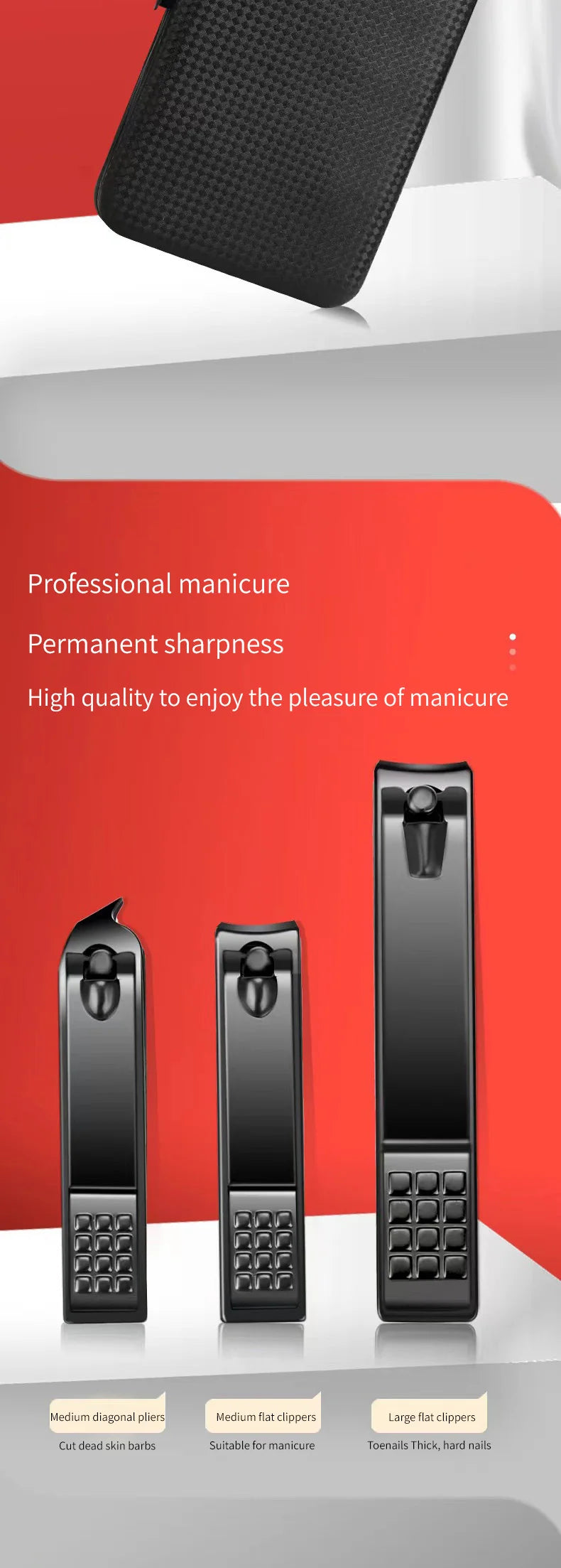 ProCare Nail Clipper Set – Complete Manicure & Pedicure Kit  All-in-one grooming tools for clean, precise, and effortless care.