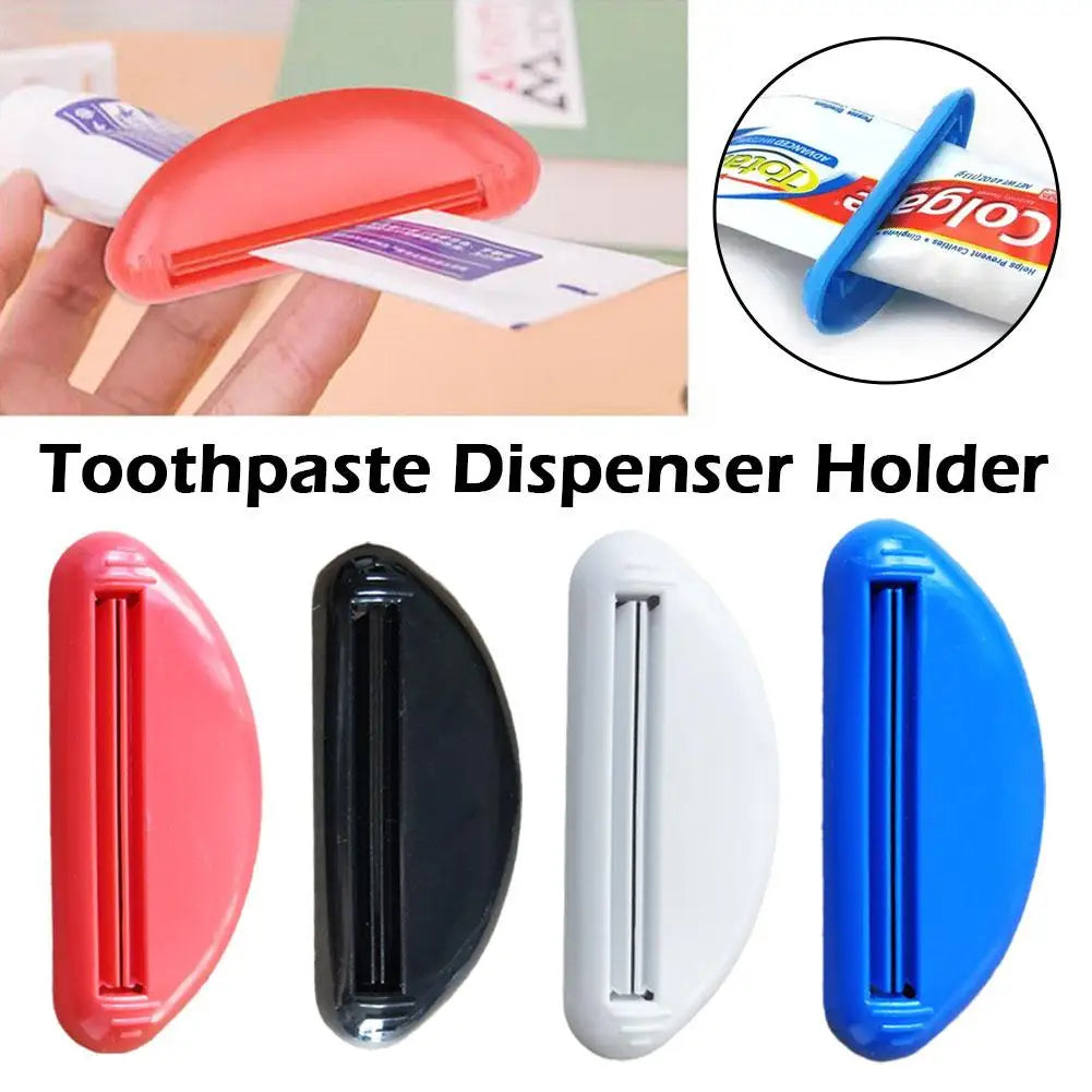 SqueezePro Tube Dispenser – Multi-Use Toothpaste Squeezer  No waste. No mess. Maximum efficiency.