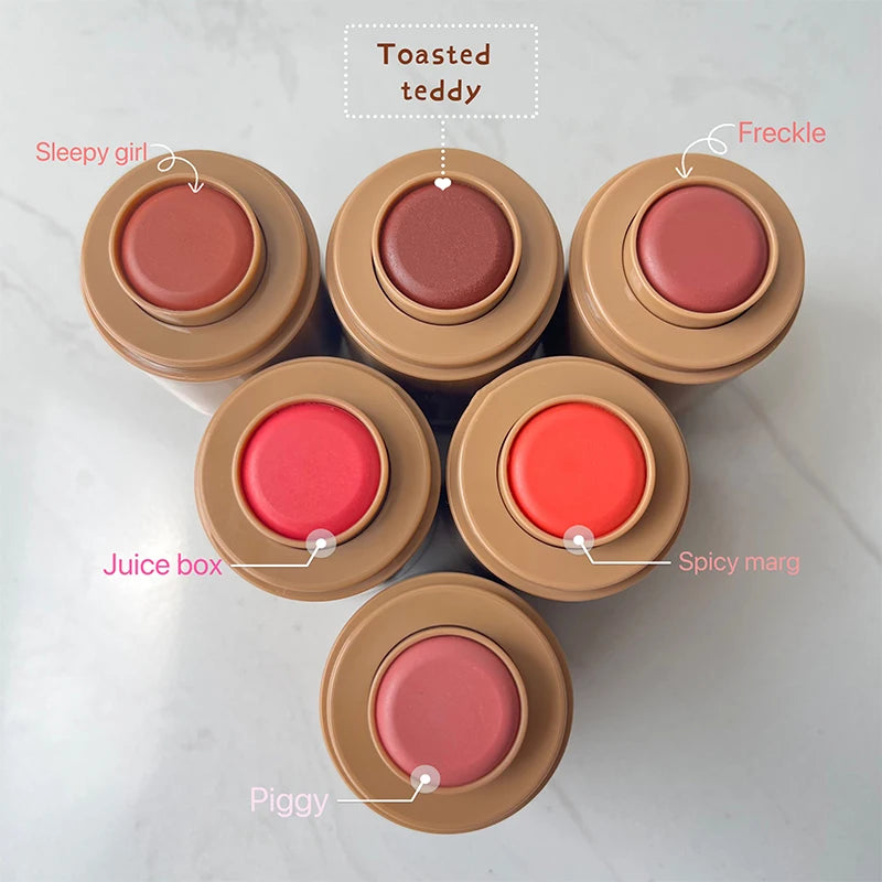 JuicyGlow Pocket Blush & Lip Balm Stick – Hydrating Color Boost  Your all-in-one glow for lips and cheeks. Fresh, dewy, and long-lasting.