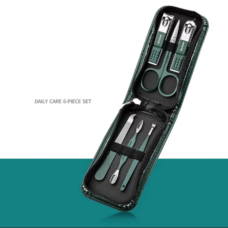 PrecisionCare Nail Kit – 6PCS Manicure Set  Sharp tools. Clean results. Professional care at home.
