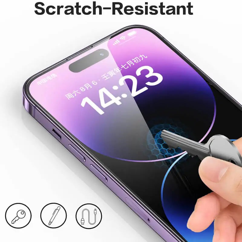 ClearShield Tempered Glass – iPhone Screen Protector  Maximum protection. Crystal clarity. Zero compromise.