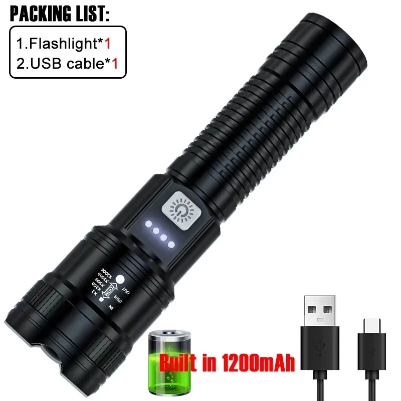 PowerBeam X2000 Flashlight – Tactical LED Torch  Extreme brightness. Reliable power. Ready for anything.