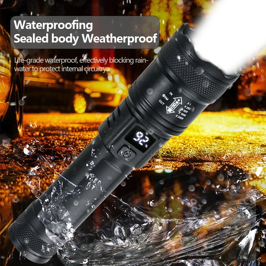 PowerBeam X2000 Flashlight – Tactical LED Torch  Extreme brightness. Reliable power. Ready for anything.