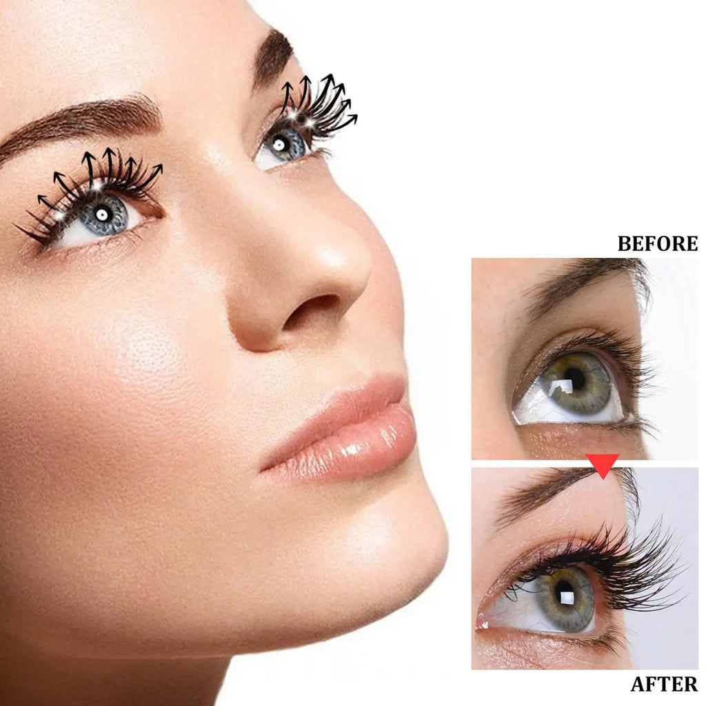 10ml Castor Oil Eyelash Growth Serum Eyelash Enhancer Lengthening Fuller Thicker Lashes Treatment Eyebrow Growth Nourishing