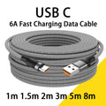 UltraCharge 6A USB-C Cable – Fast Charging & Extended Length  Power up faster. Reach further. Charge smarter.