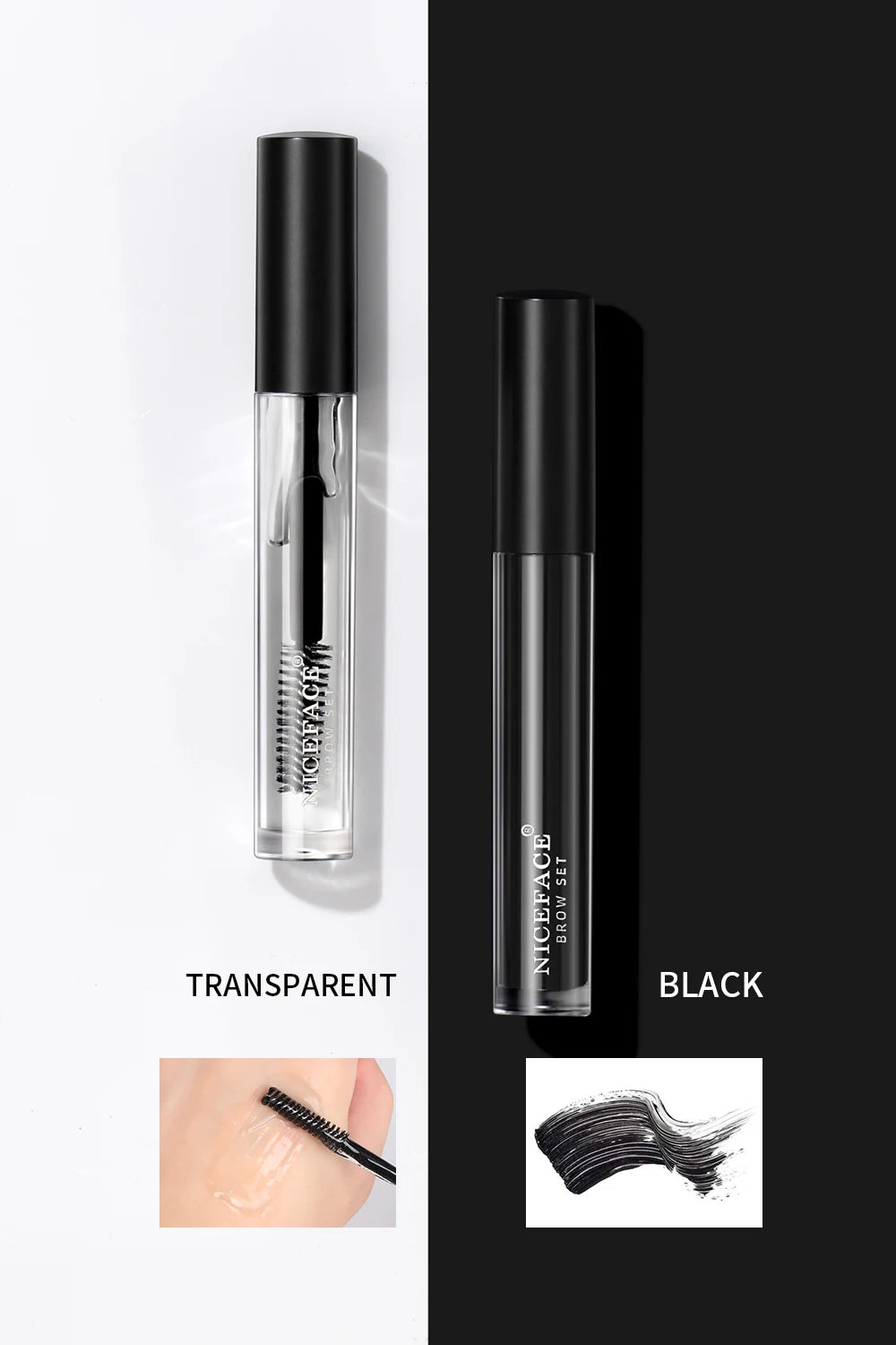Waterproof Liquid Eyebrow Gel Transparent Brows Setting Tint Wax Lasting Fast Drying 3D Wild Eyebrow Fixing Soap Makeup Cosmetic
