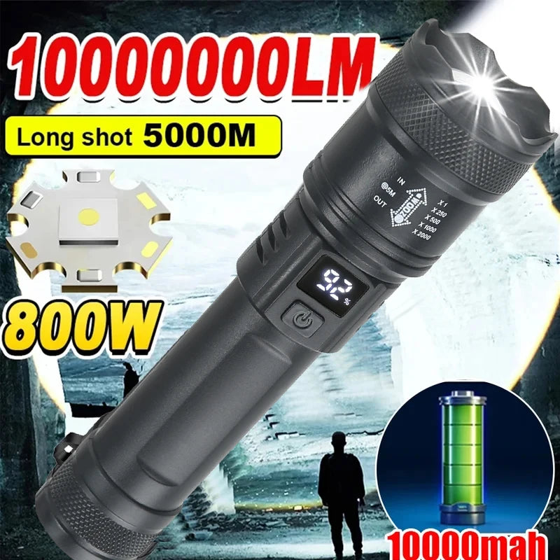 PowerBeam X2000 Flashlight – Tactical LED Torch  Extreme brightness. Reliable power. Ready for anything.