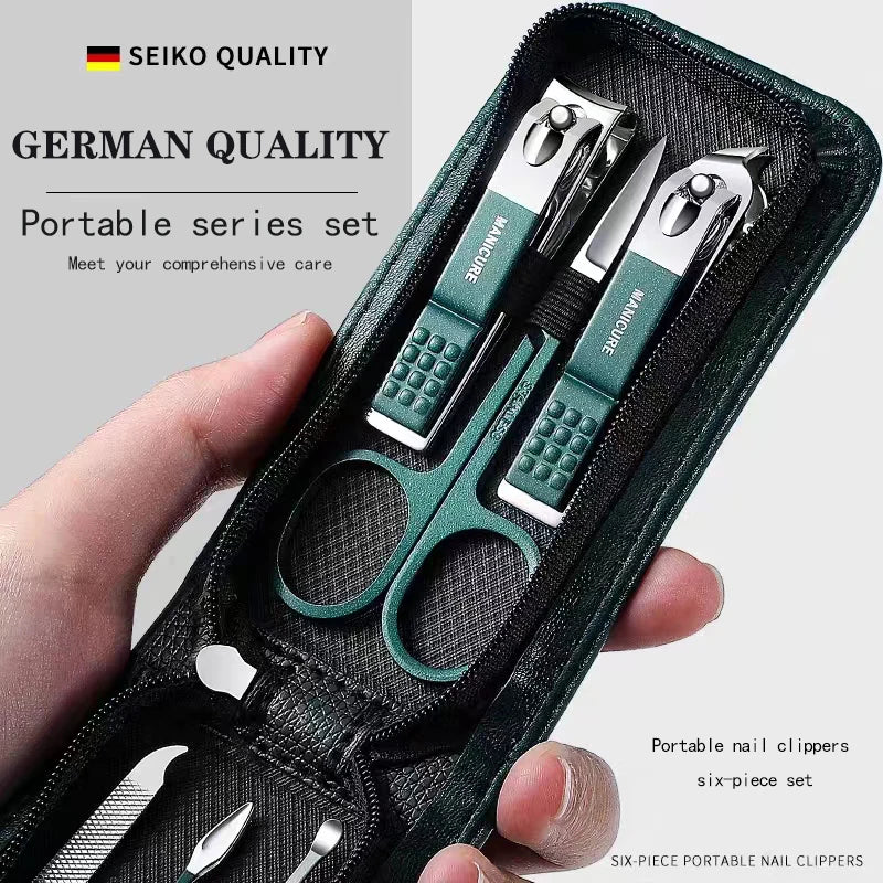 PrecisionCare Nail Kit – 6PCS Manicure Set  Sharp tools. Clean results. Professional care at home.