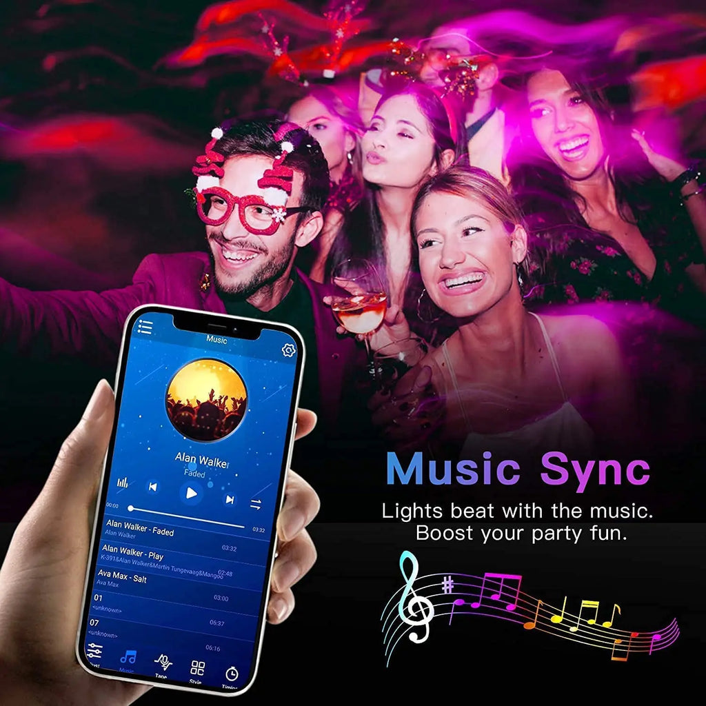 GlowSync LED Strip – USB RGB Light Tape (5050 SMD)  Color your space. Set the mood. Upgrade your vibe.