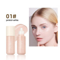 QIBEST Liquid Foundation High Coverage Waterproof Face Concealer Base Cream Lasting Oil-Control Professional Makeup For Women