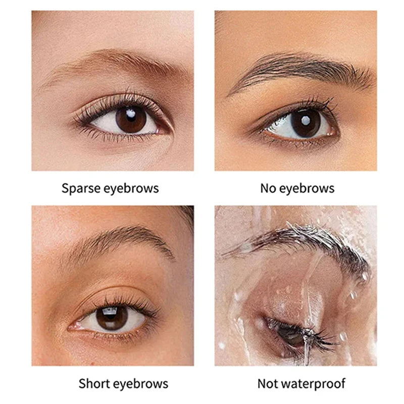 1pc Waterproof 3d Eyebrow Styling Cream Quick-drying Makeup Eyebrow Sculpt Soap Natural Wild Brow Pomade Setting Gel Wax