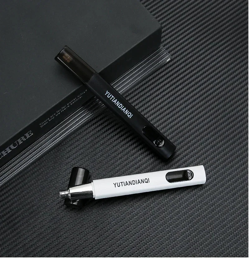 TrimPro 2-in-1 Grooming Tool – Ear, Nose & Eyebrow Trimmer  Clean look. Zero pain. Total precision.