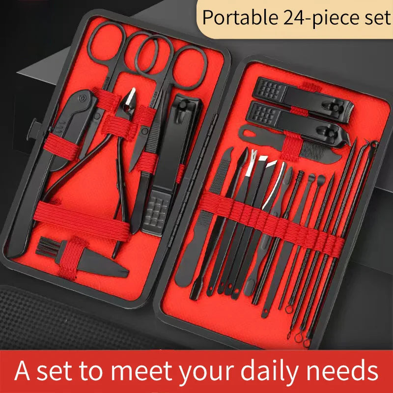 ProCare Nail Clipper Set – Complete Manicure & Pedicure Kit  All-in-one grooming tools for clean, precise, and effortless care.
