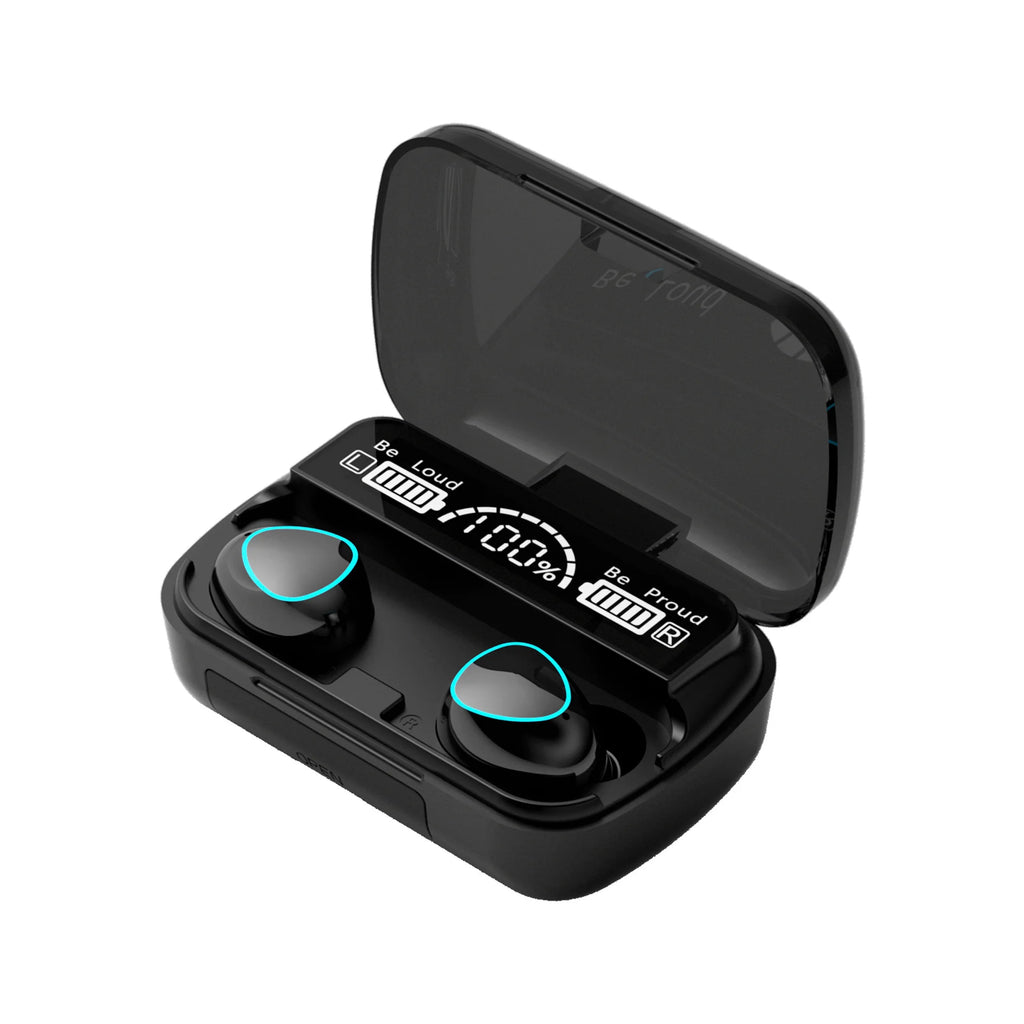 M10 Wireless Earbuds – Power Bank Charging & Deep Bass Sound  More than earbuds—your music, calls, and power on the go.