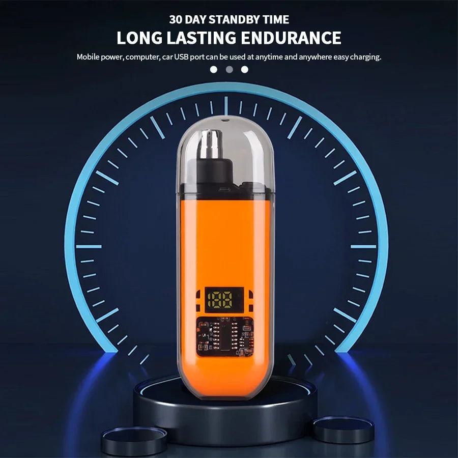 TrimPro 2-in-1 Grooming Kit – Ear, Nose & Eyebrow Trimmer  Precision trimming. Painless comfort. Everyday grooming made easy.