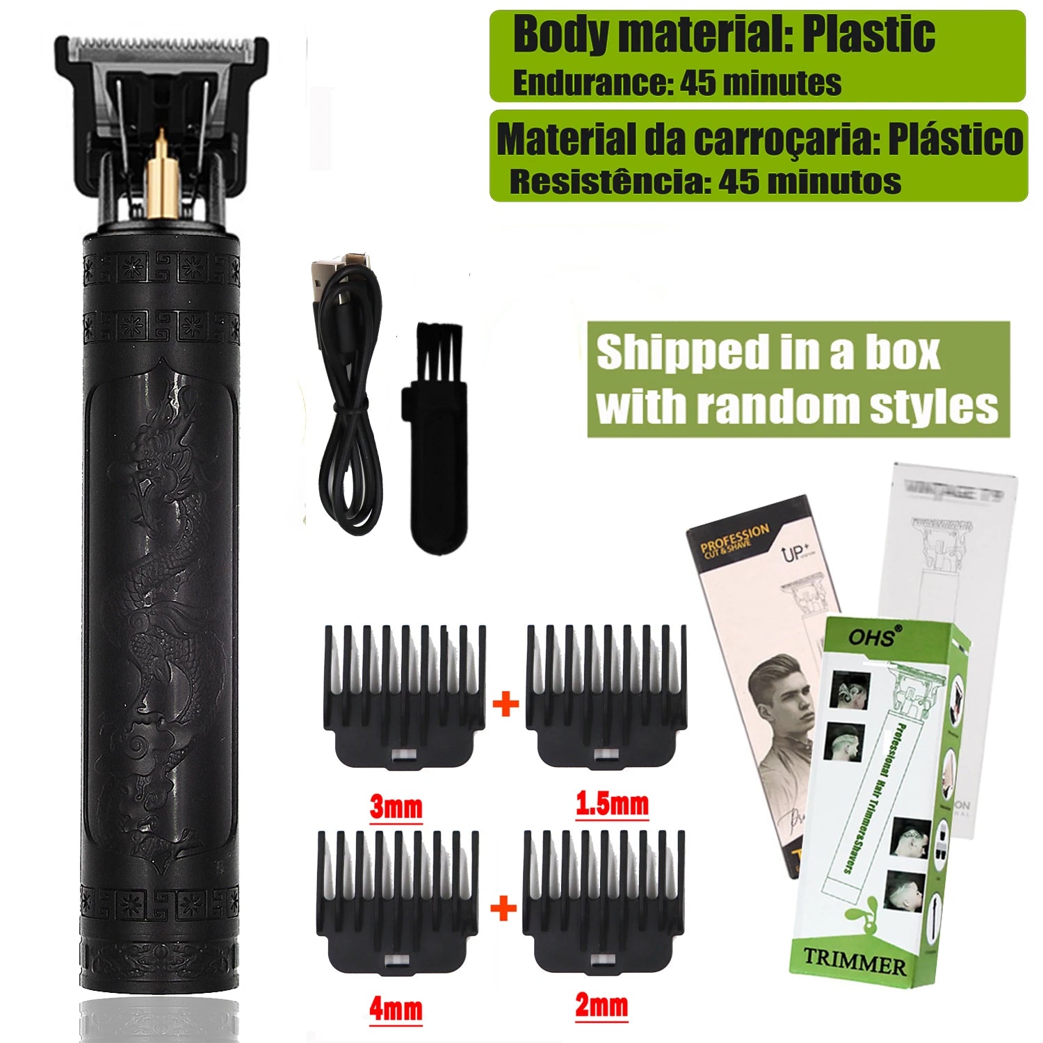 T9 Pro Hair Clipper – 0mm Precision Trimmer  Sharp cuts. Clean lines. Barber-level results.