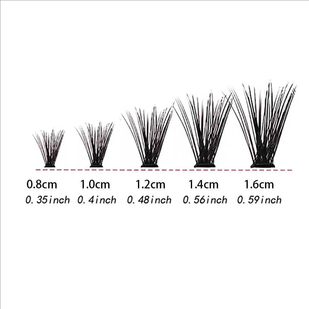 LashMuse Cluster Lashes – Natural Volume DIY Extensions (200pcs)  Salon-quality lashes at home. Soft, natural, and effortlessly stunning.