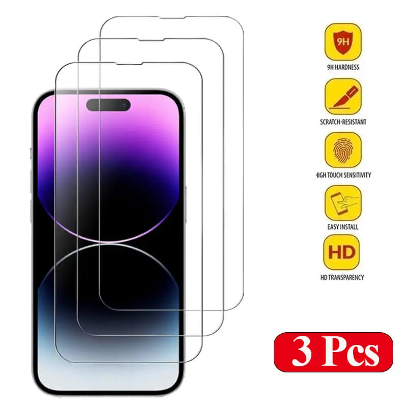 ClearShield Tempered Glass – iPhone Screen Protector  Maximum protection. Crystal clarity. Zero compromise.