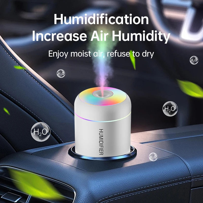 AromaMist Mini Humidifier – 180ML USB Diffuser  Fresh air. Relaxing scent. Peaceful atmosphere.