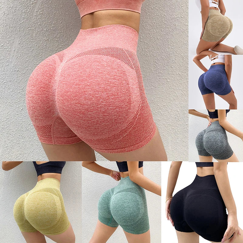 SculptFit Gym Shorts – High-Waist Push-Up Activewear  Move better. Feel confident. Look amazing.