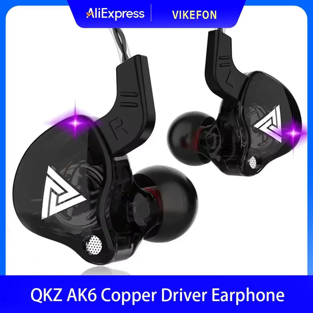 SoundCore AK6 Pro Earphones – HiFi Stereo Bass with Mic  Powerful sound. Deep bass. Designed for everyday performance.
