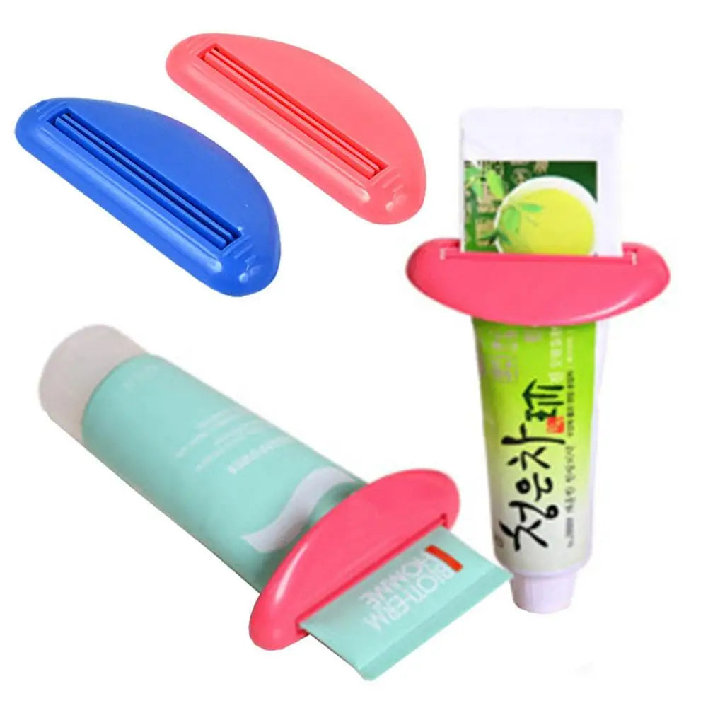 SqueezePro Tube Dispenser – Multi-Use Toothpaste Squeezer  No waste. No mess. Maximum efficiency.