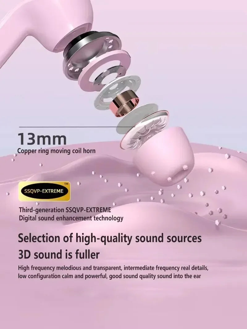 T2 Transparent Wireless Earbuds – LED Display & HiFi Stereo Sound  Futuristic design meets powerful sound.