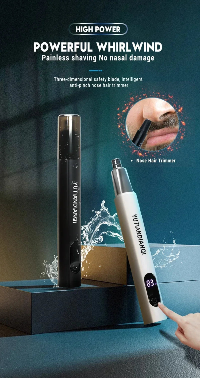 TrimPro 2-in-1 Grooming Kit – Ear, Nose & Eyebrow Trimmer  Precision trimming. Painless comfort. Everyday grooming made easy.