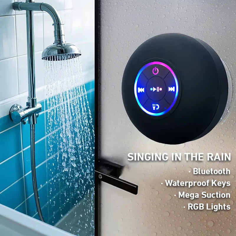 AquaBeat Bluetooth Speaker – LED Waterproof Sound Box  Powerful sound. Cool lights. Take it anywhere.