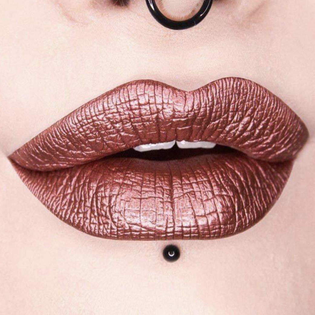 Nudes Collection Metallic Lip Gloss - Pixelated