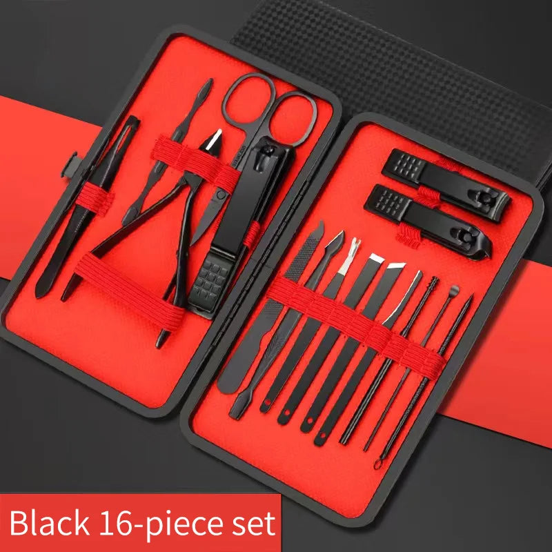 ProCare Nail Clipper Set – Complete Manicure & Pedicure Kit  All-in-one grooming tools for clean, precise, and effortless care.