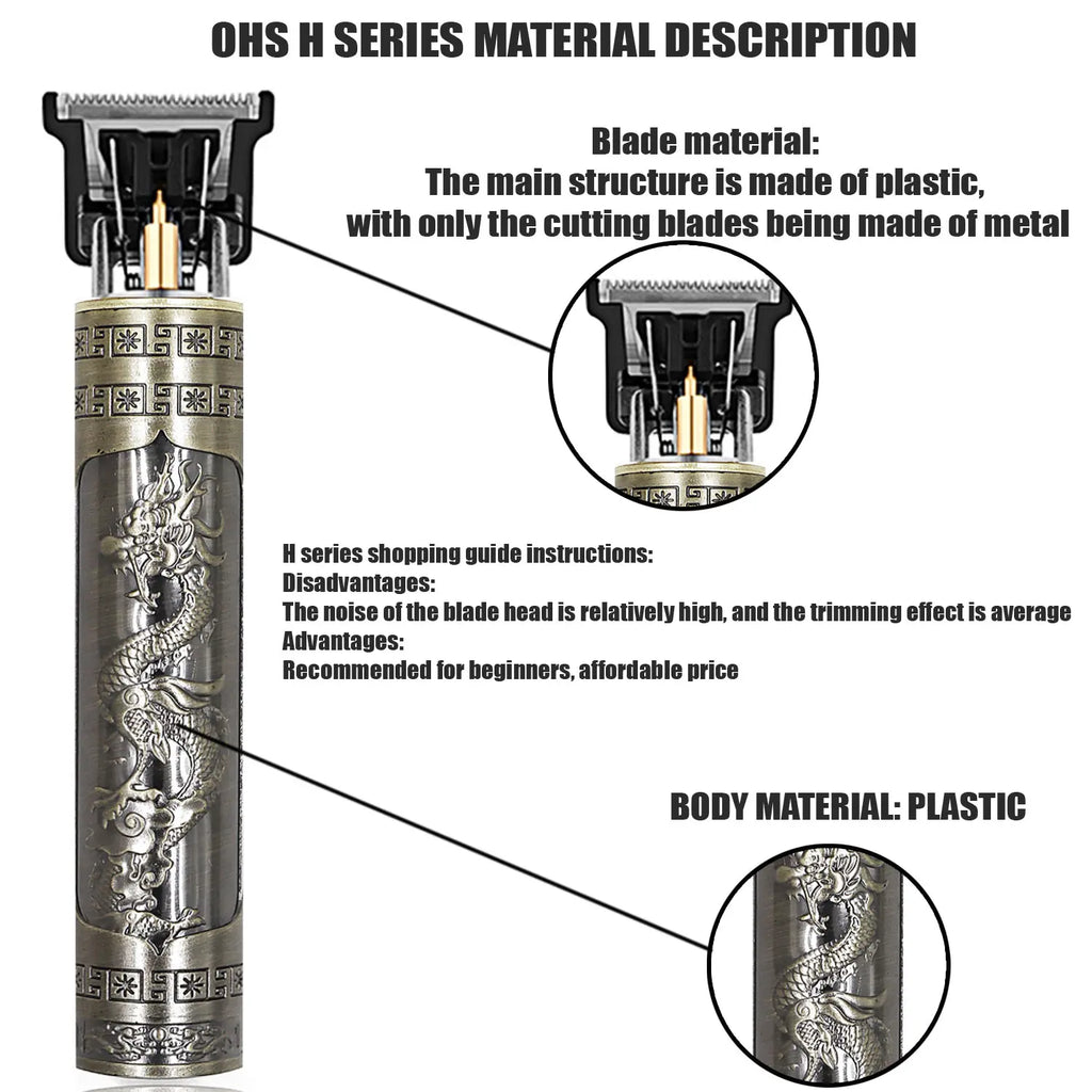 T9 Pro Hair Clipper – 0mm Precision Trimmer  Sharp cuts. Clean lines. Barber-level results.