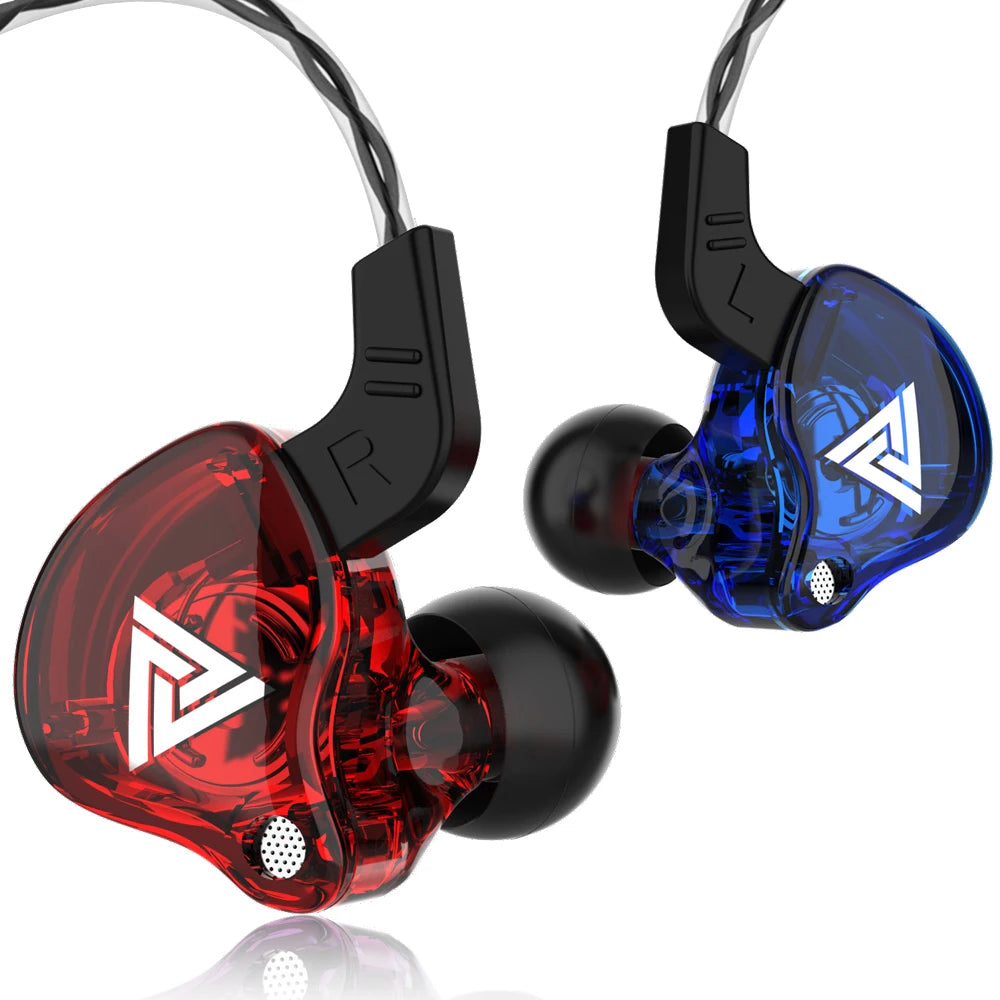 QKZ AK6 HiFi Earphones – 6 Driver In-Ear Headset  Powerful bass. Clear sound. Built for performance.