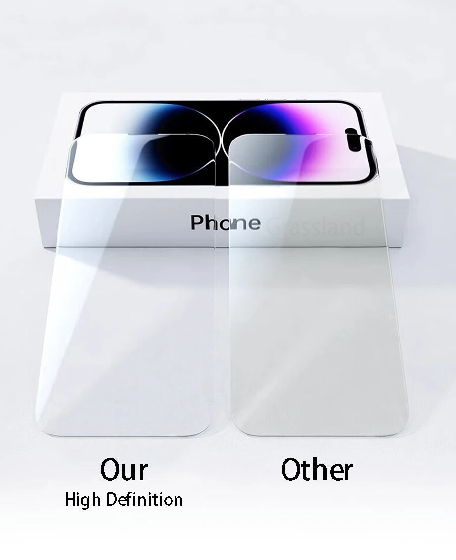 UltraShield Tempered Glass Screen Protector – 4 Pack  Reliable protection for your iPhone. Clear, strong, and easy to apply.