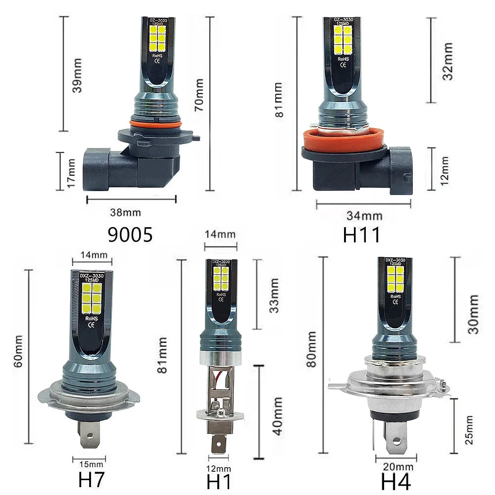 UltraBeam LED Headlight Bulbs – Super Bright 80W Performance  Drive brighter. See clearer. Upgrade your visibility instantly.