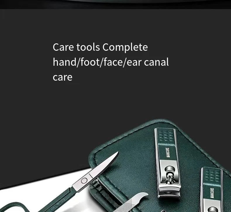 PrecisionCare Nail Kit – 6PCS Manicure Set  Sharp tools. Clean results. Professional care at home.