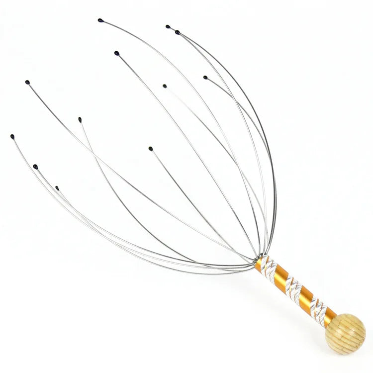 ZenScalp Octopus Massager – Relaxing Head & Scalp Therapy Tool  Instant relaxation in seconds. Light, soothing, and satisfying.