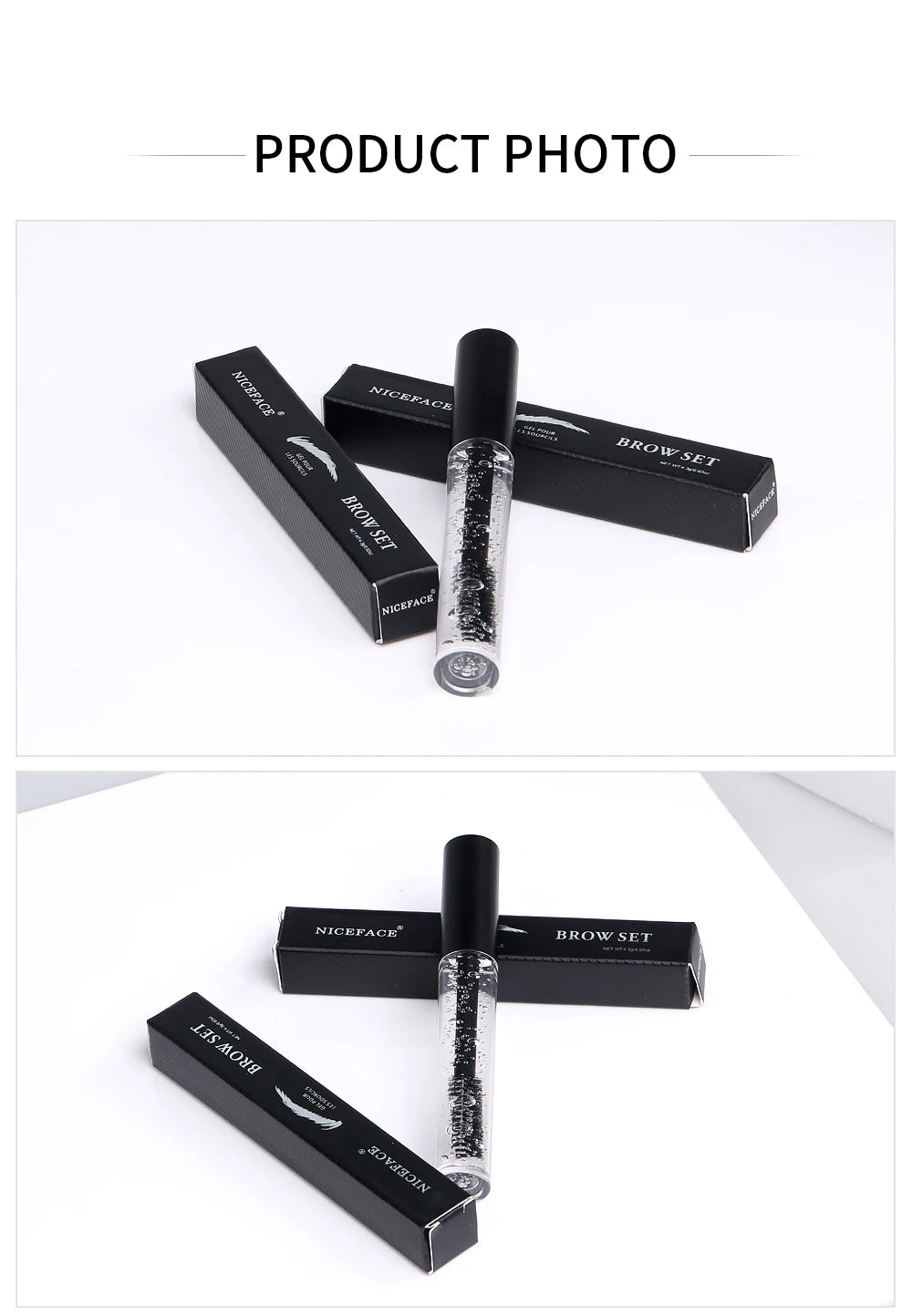 Waterproof Liquid Eyebrow Gel Transparent Brows Setting Tint Wax Lasting Fast Drying 3D Wild Eyebrow Fixing Soap Makeup Cosmetic