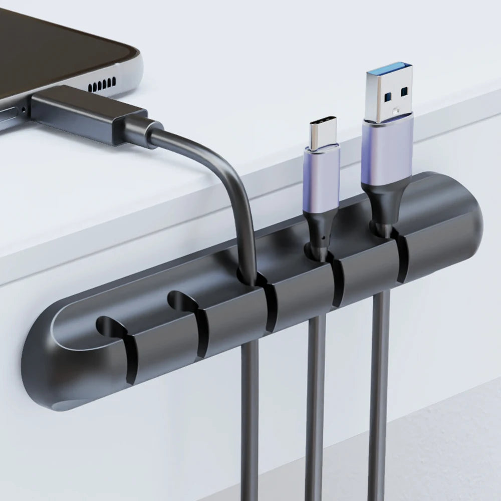 CableFix Organizer Clips – Clean & Tidy Cable Management  No more messy wires. Keep your space clean and organized.