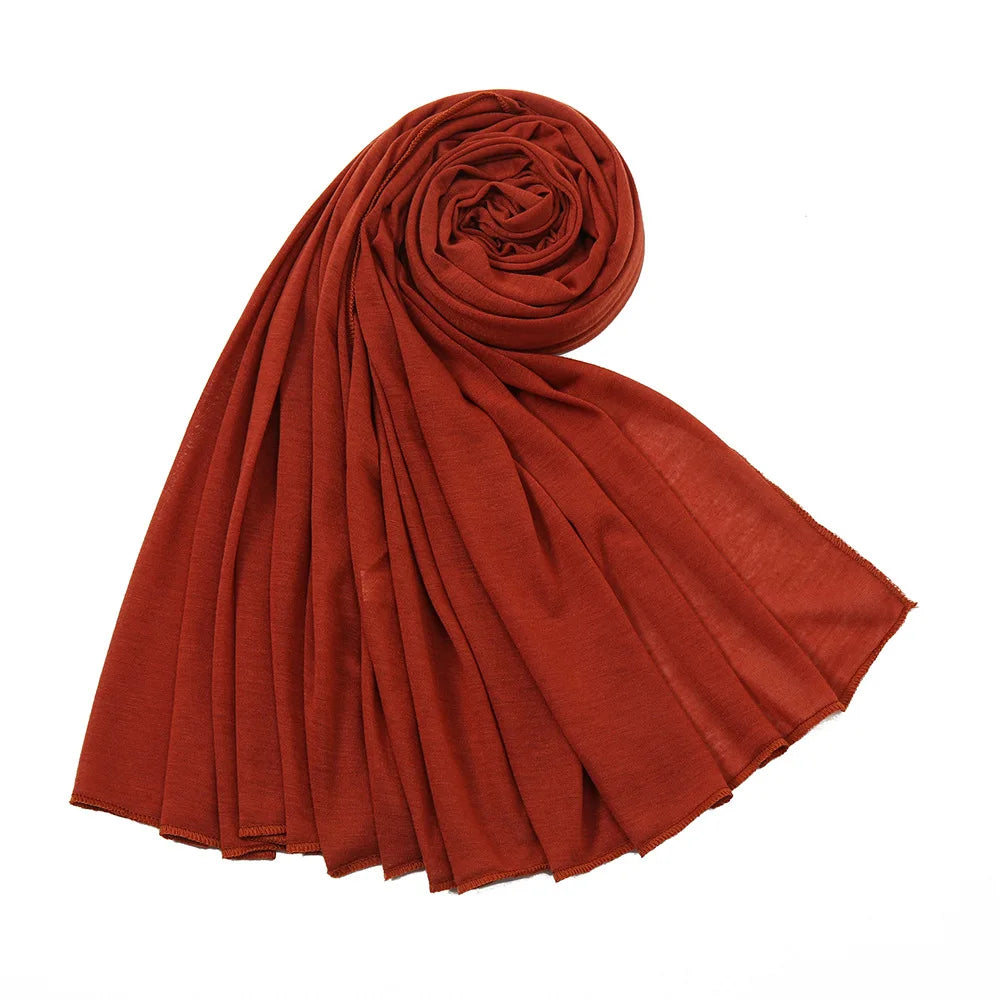 Soft Flow Jersey Hijab – Lightweight Everyday Scarf  Comfort, elegance, and effortless style.