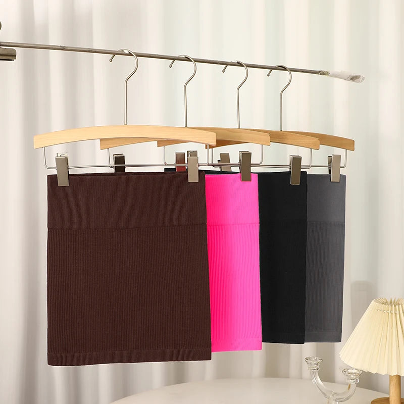 Work Muse Mini Skirt – High-Waist Knit Office Essential  Sleek shape. Smart style. Everyday confidence.