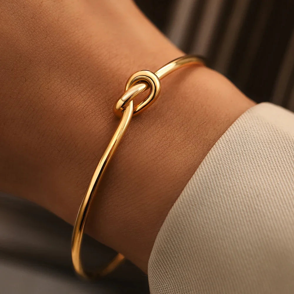 TwistForge Bracelet – Stainless Steel Woven Bangle  Bold texture. Vintage edge. Built to stand out.