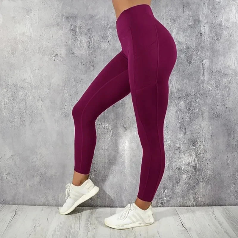 PocketSculpt Leggings – High-Waist Butt Lift Fit  Train smart. Stay confident. Carry your essentials.