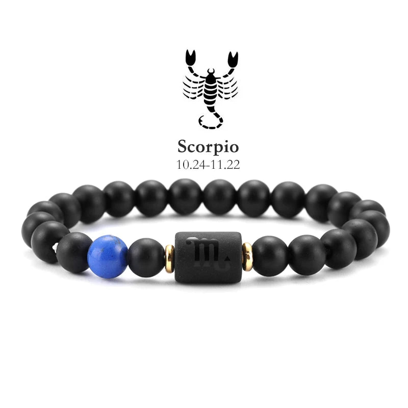 ZodiacStone Bracelet – Natural Crystal Horoscope Band  Your sign. Your energy. Your story.