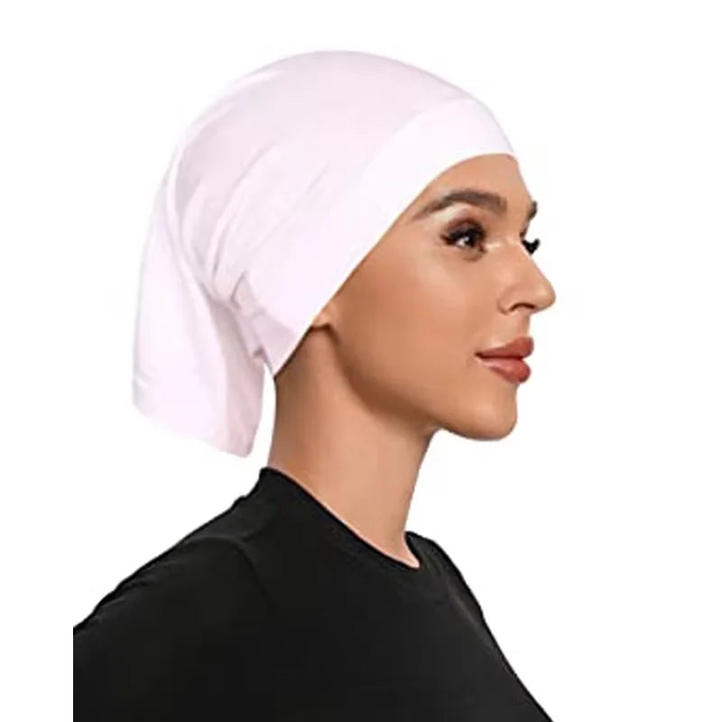 ComfortWrap Ninja Undercap – Soft Stretch Hijab Base  Secure fit. All-day comfort. Effortless styling.