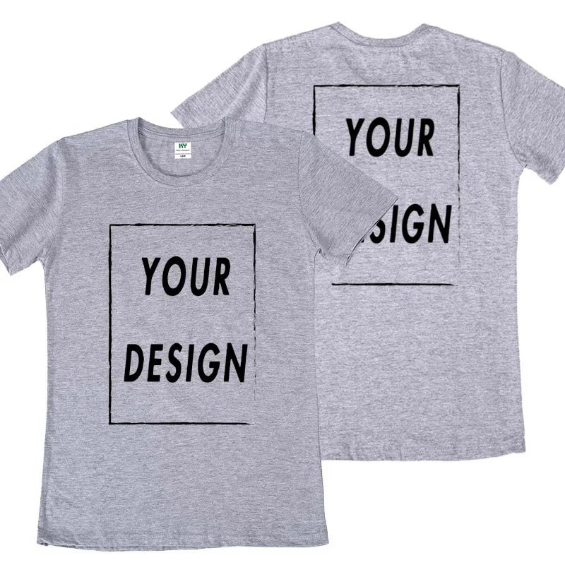 CustomPrint Team T-Shirt – Personalized Front & Back Design  Create your own style. Wear your identity.